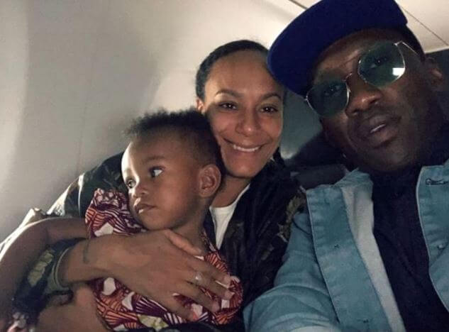 Bari Najma Ali with her parents, Mahershala Ali and Amatus Sami-Karim.